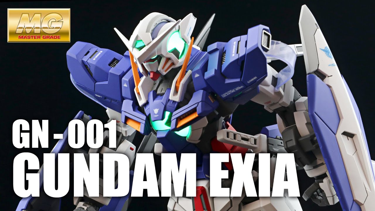 ガンプラ】丁寧に改修＆全塗装して作り上げた俺の「MGエクシア」完成品