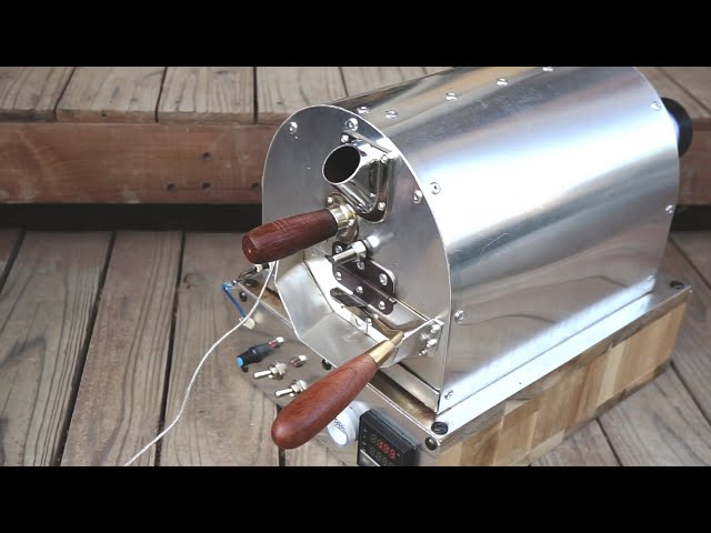 焙煎機を作りました 【珈琲】【自家焙煎】 - YouTube