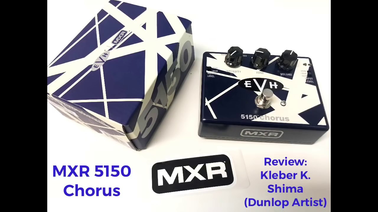 MXR 5150 Chorus Eddie Van Halen - review & sound test by Kleber K