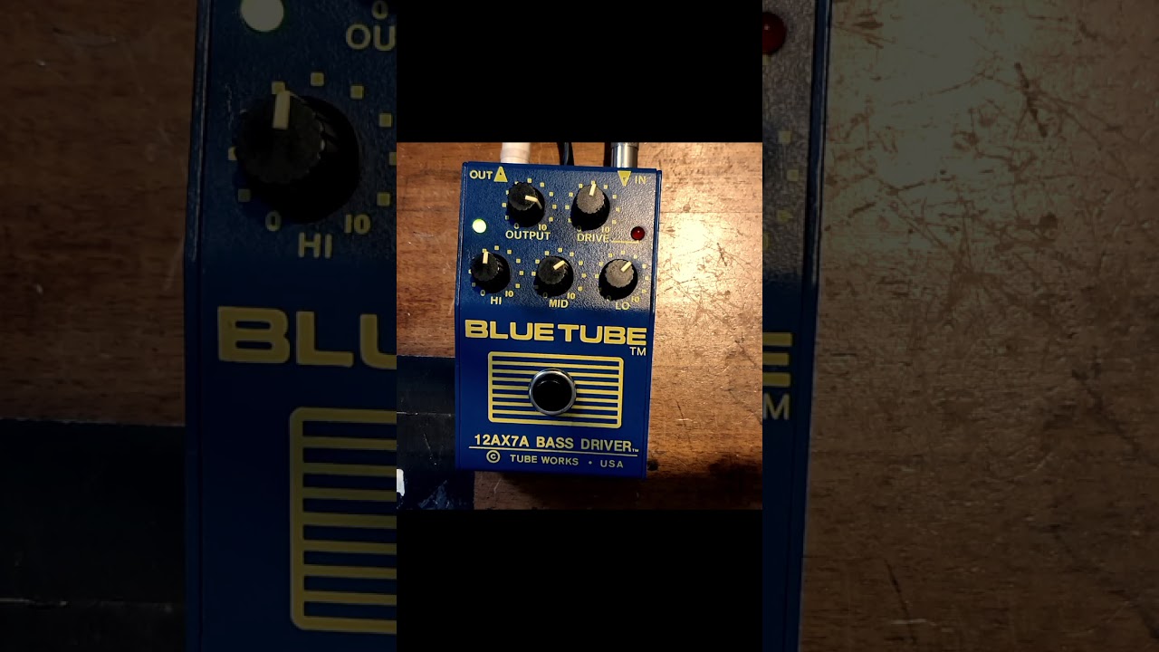 Tube Works Blue Tube Bass Driver Demo - YouTube