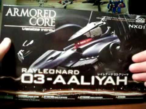 Part 1 review of 1/72 NX01 Rayleonard 03-Aaliyah Armored Core