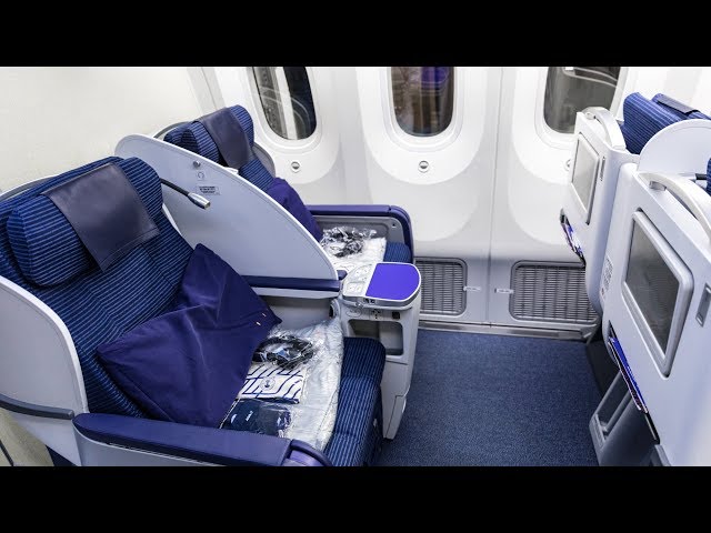 TRIP REPORT - ANA 787-8 BUSINESS CRADLE - Tokyo to Vancouver - YouTube
