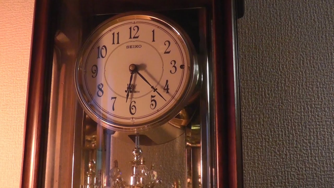 SEIKO PREMIUM BY421B メロディ時計 - YouTube