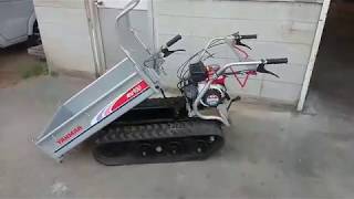ヤンマー クローラ式運搬車 MCG900 動作テスト - YouTube
