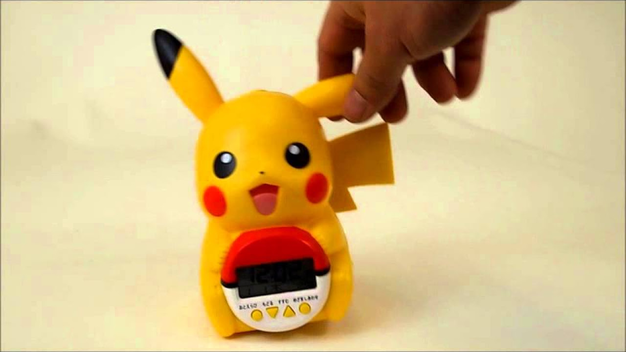 セイコー ポケモン目覚まし時計 ピカチュウ 立体 おしゃべり JF373A