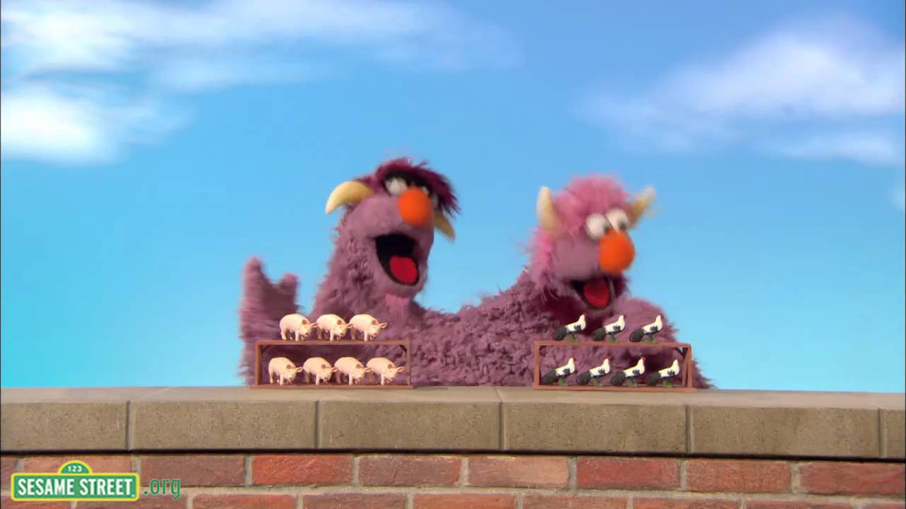 Sesame Street: Two-Headed Monster Shows 14 - YouTube