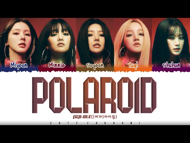 G)I-DLE ((여자)아이들) - 'POLAROID' Lyrics [Color