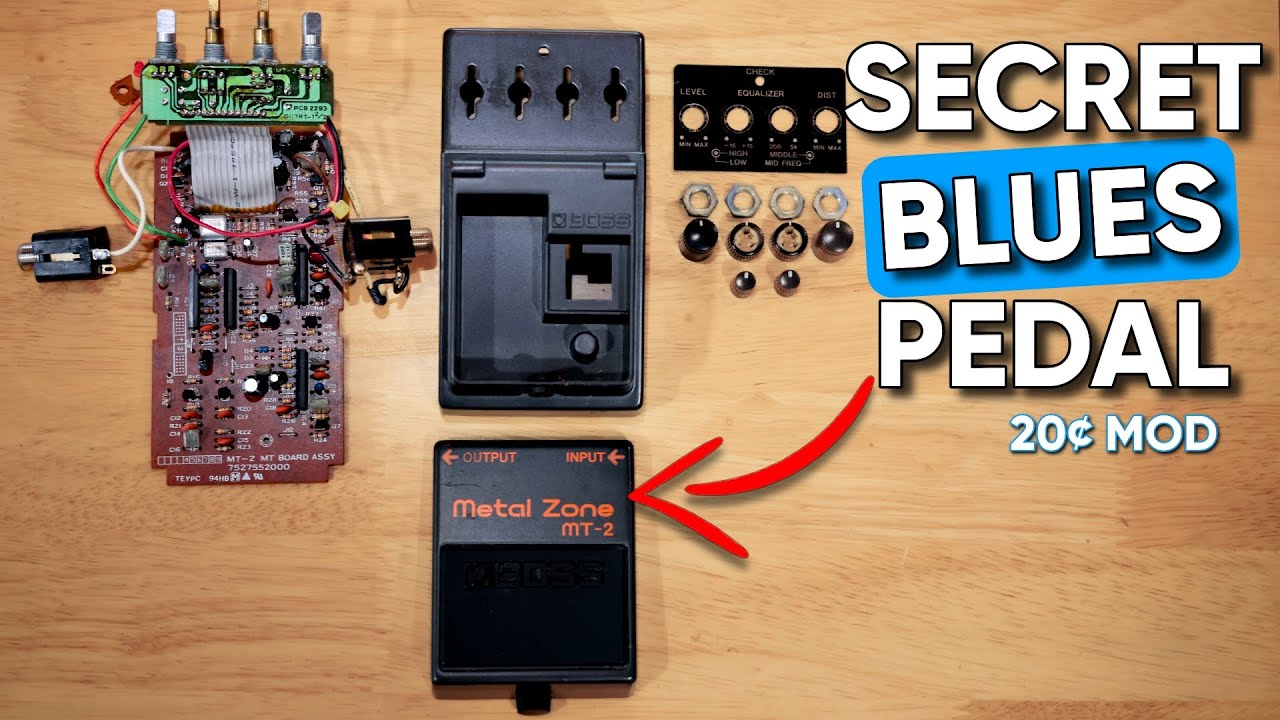 Mammoth Electronics - BOSS MT-2 Metal Zone Twilight Zone Mod - YouTube