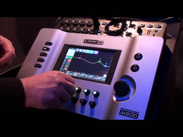 Line 6 StageScape M20D Digital Mixer Part 1 - Line 6 M20D NAMM
