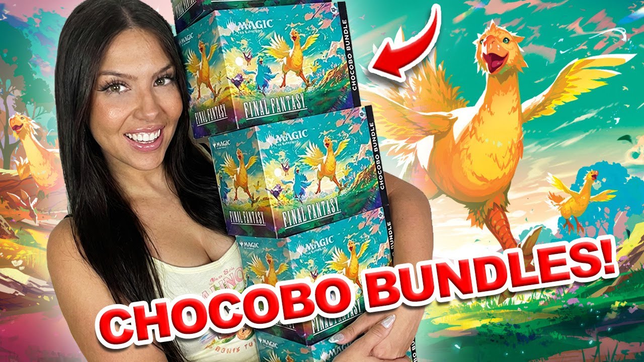 I Opened The NEW Chocobo Bundles! MTG x FF - YouTube