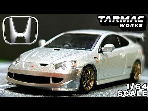 Unboxing 2024 Tarmac Works 1/64 Scale Honda Integra Type R DC5