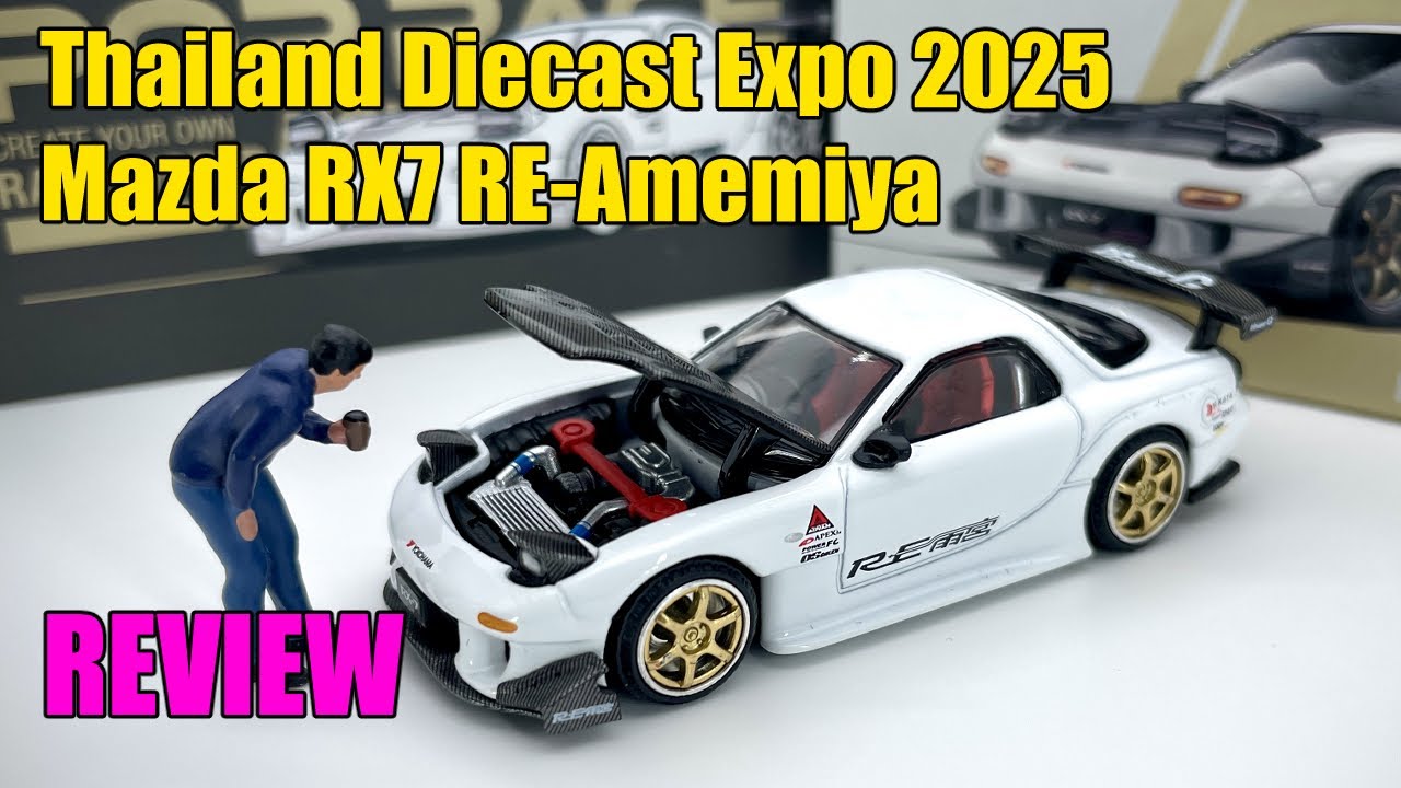 Pop Race RX-7 RE-Amemiya Widebody – Thailand Diecast Expo 2025