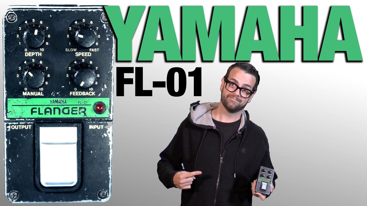 YAMAHA FL-01 ヤマハの80年代のフランジャー - YouTube