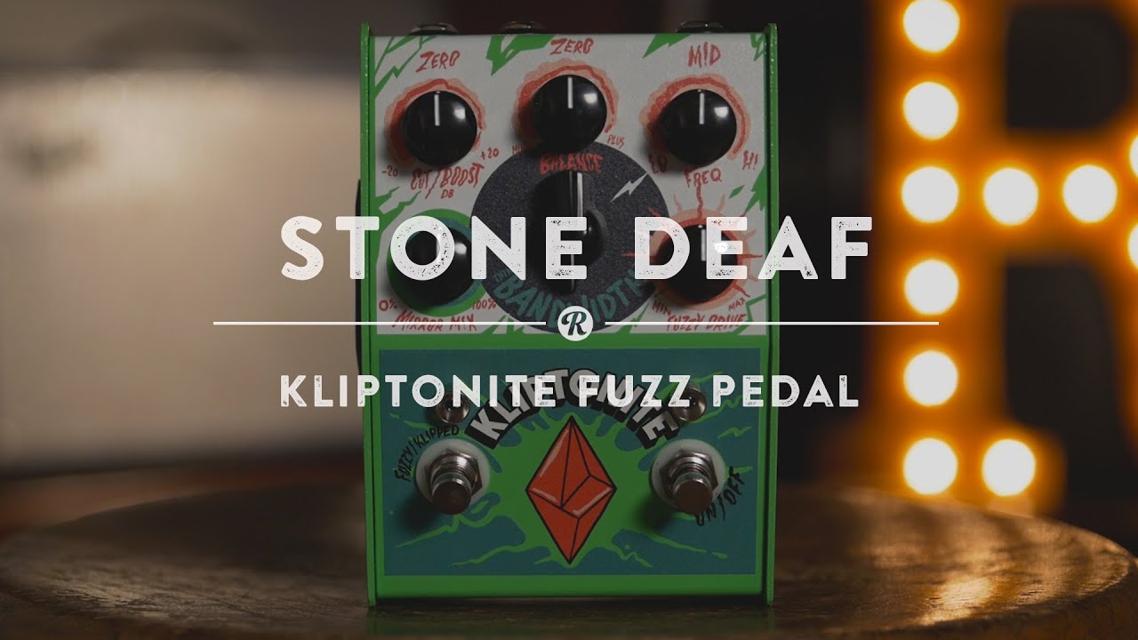 Stone Deaf Kliptonite Fuzz Pedal | Reverb Demo Video - YouTube
