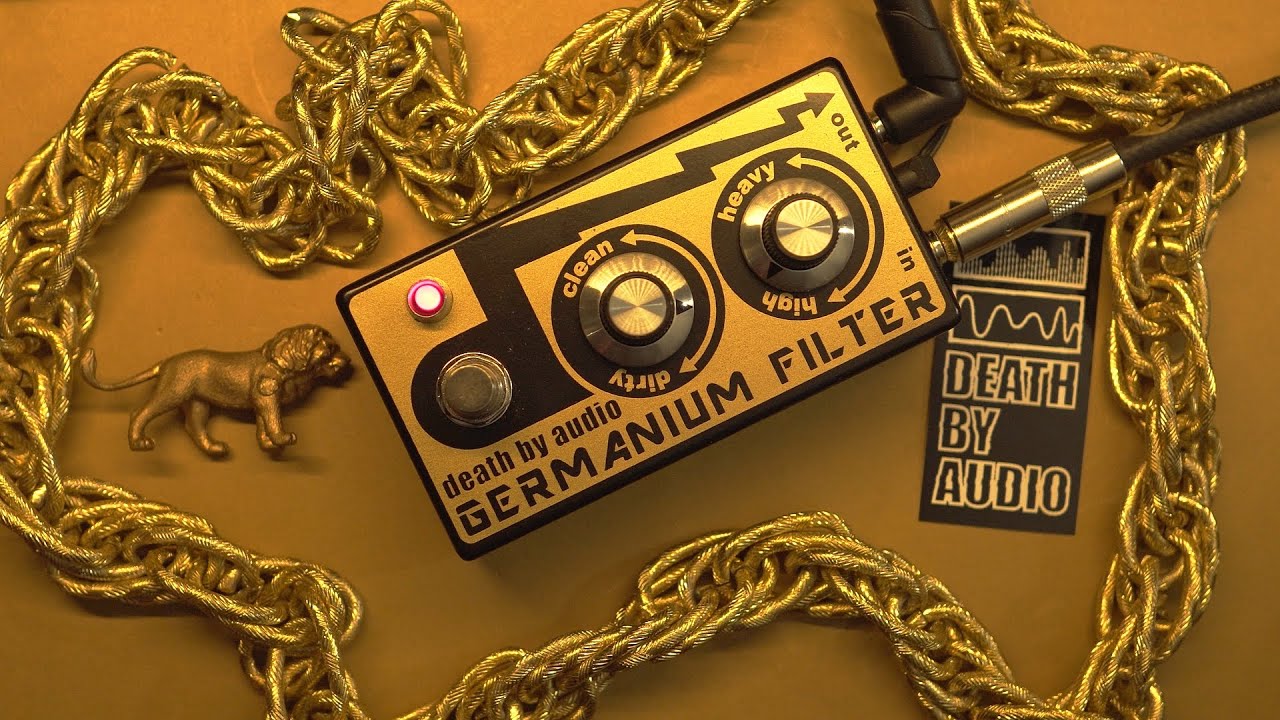 Death By Audio - Germanium Filter Distortion (Guitar/Synth Demo