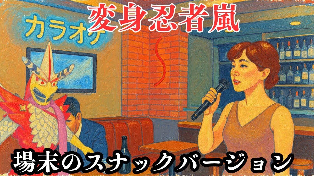 変身忍者嵐/場末のスナック版/Henshin Ninja Arashi Opening theme