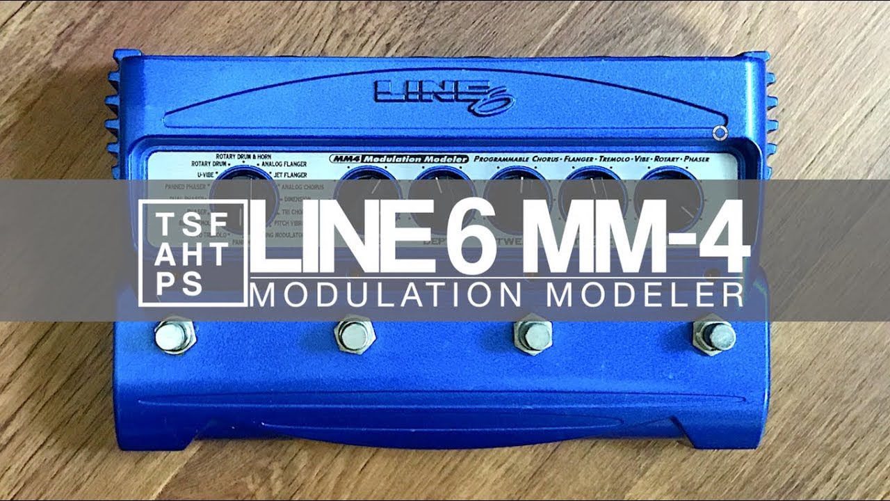 Line 6 MM-4 Modulation Modeler - YouTube
