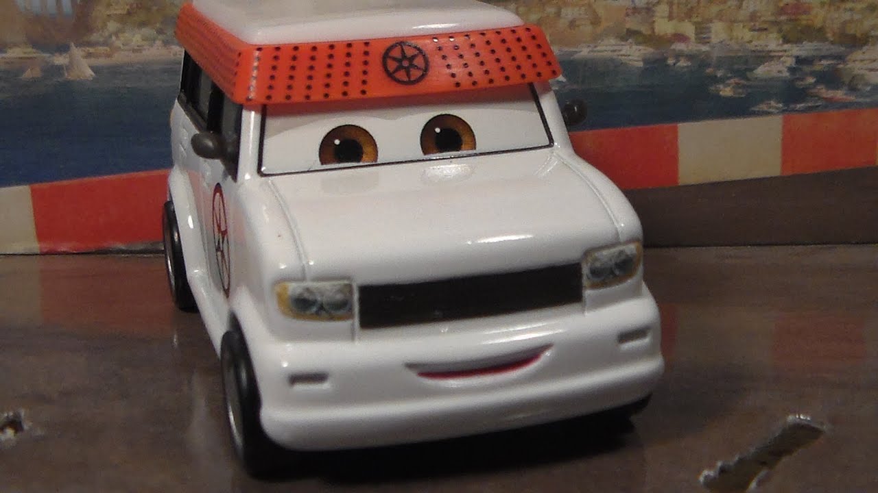 Carateka Disney Cars 2 Super Chase Diecast Review Car-ate - YouTube