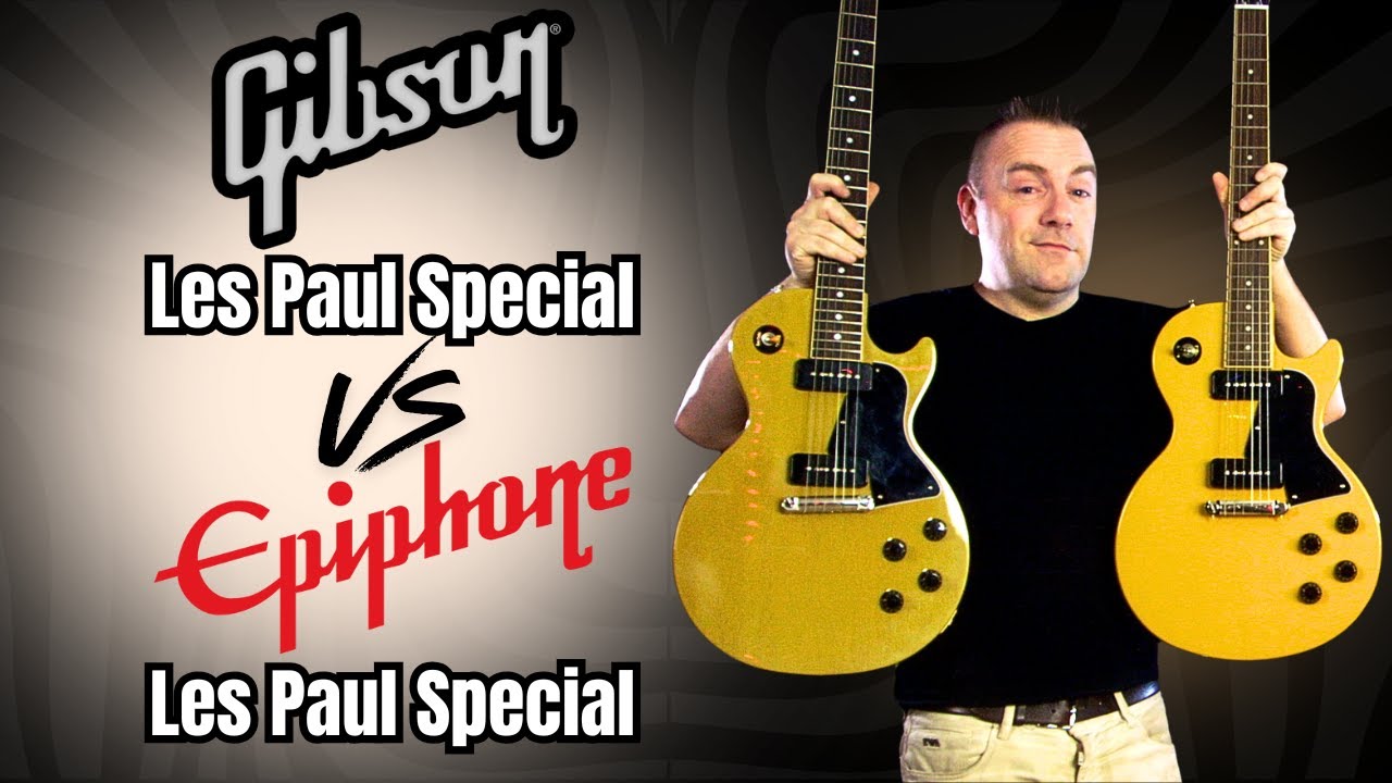 Epiphone Les Paul Special VS Gibson Les Paul Special - YouTube