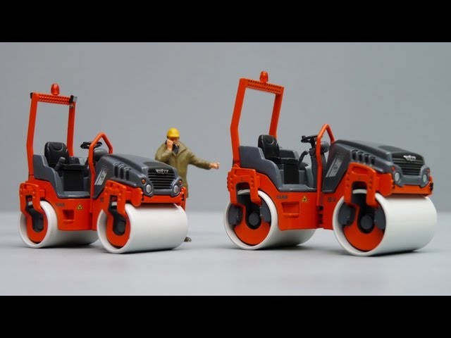 NZG Hamm HD 12 and 14 Rollers by Cranes Etc TV - YouTube