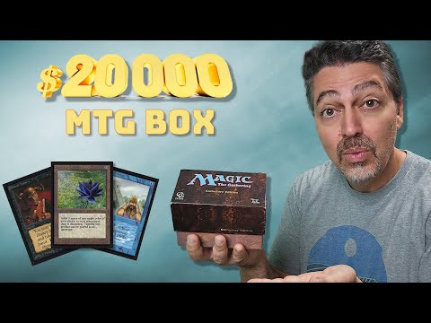Opening a 1993 MTG Collector's Edition Box – Black Lotus, Power 9