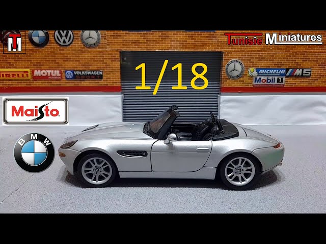 Diecast Model Car - BMW Z8 1/18 Scale by Maisto #bmwz8 - YouTube