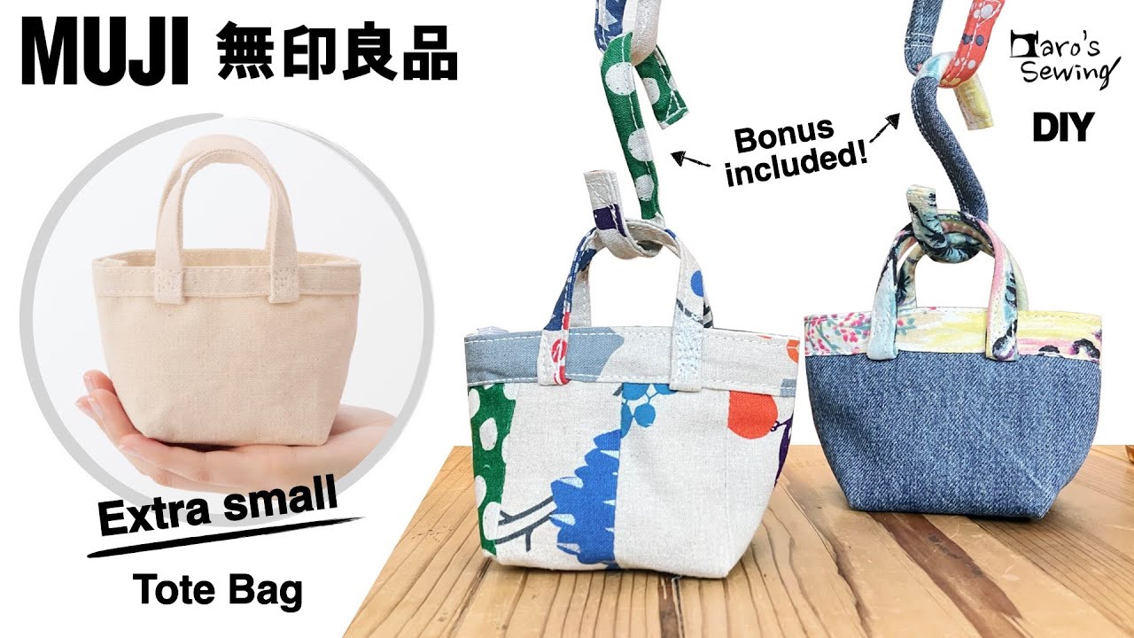 Cuteness is justice] Easy ways to make mini bags & accessories