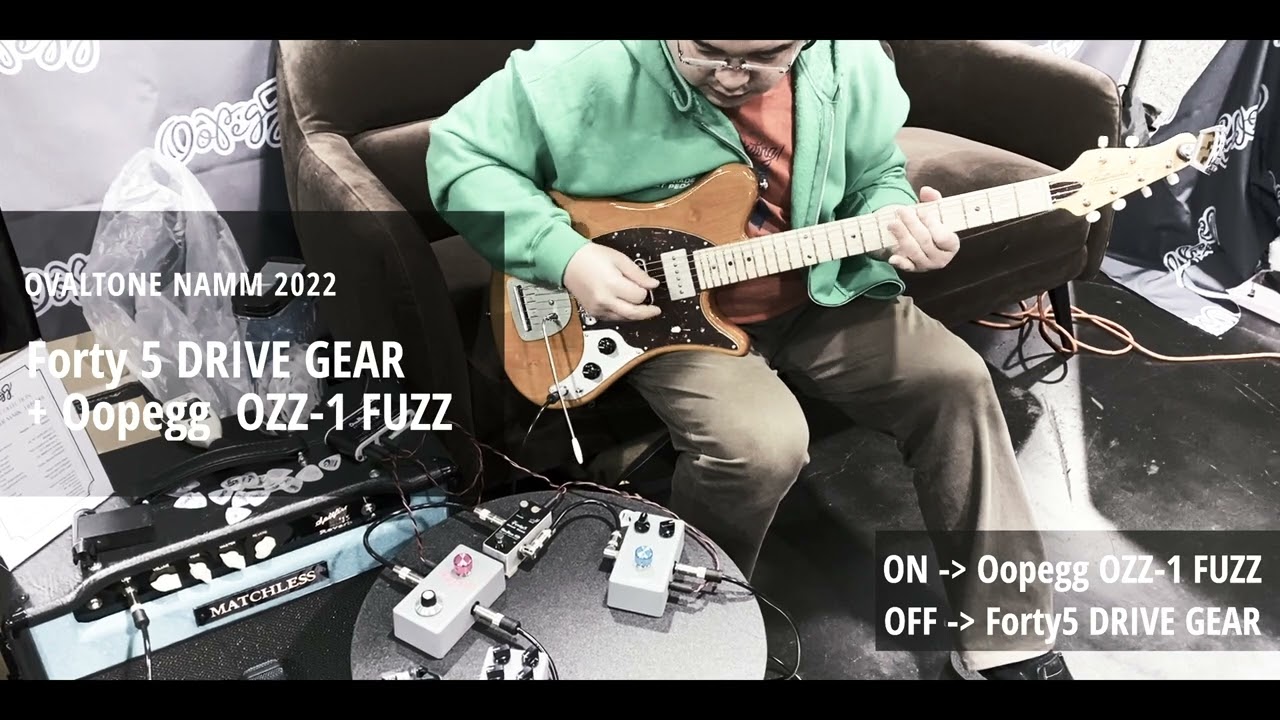 Forty 5 DRIVE GEAR – Ovaltone -handmade effect pedals-