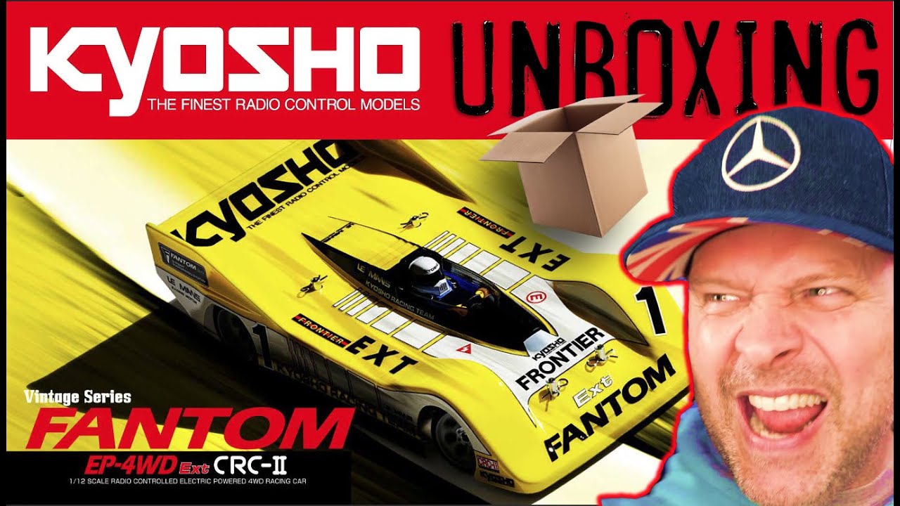 A Deep Dive Unboxing The New Fantom CRC II 1/12th RC From Kyosho