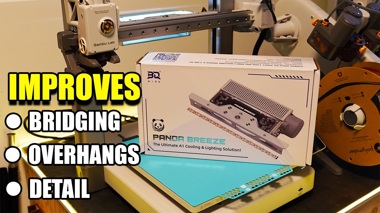 An Upgrade For Bambu Lab A1 - Cross Flow Fan - BIQUs Panda Breeze