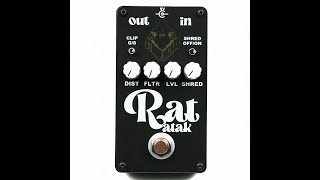 Ratatak - Guitar Distortion Pedal by Stomp Wizard from Synthrotek
