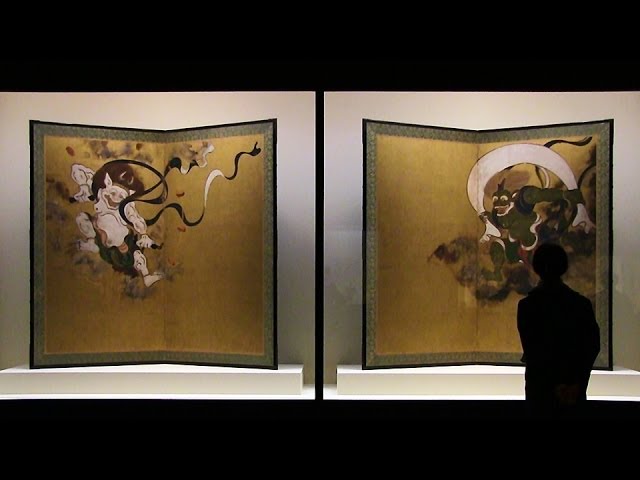 国宝 俵屋宗達筆《風神雷神図屏風》建仁寺 東京国立博物館 特別展