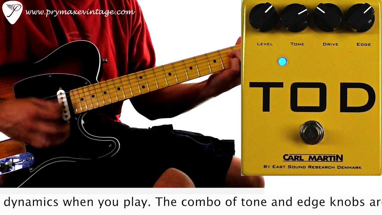 Carl Martin Classic Series TOD High Gain Overdrive - YouTube