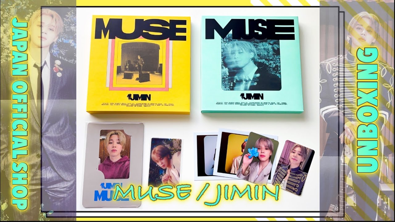 BTS UNBOXING】JIMIN MUSE Album JPFC ジミン2ndアルバム開封！ part.1