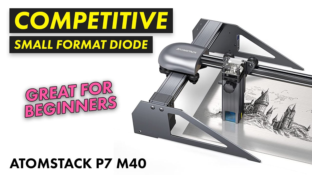 Beginner Friendly with Great Detail! | Atomstack 5w P7 M40 Diode