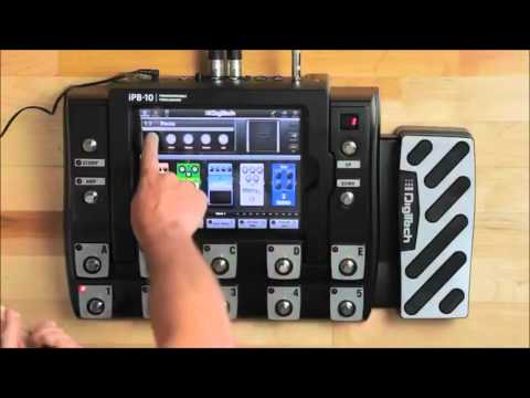 Digitech's iPB10 iPad® Pedalboard, A Deeper Look - Digitech iPB10
