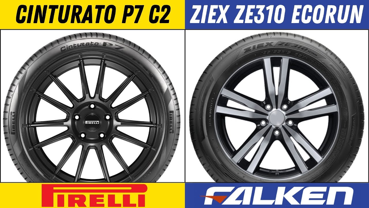 Falken Ziex ZE310 vs Pirelli Cinturato P7 C2 – BEST VALUE AND