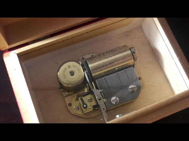 リュージュ モーツァルト没後200年記念オルゴール 魔笛より「なんと