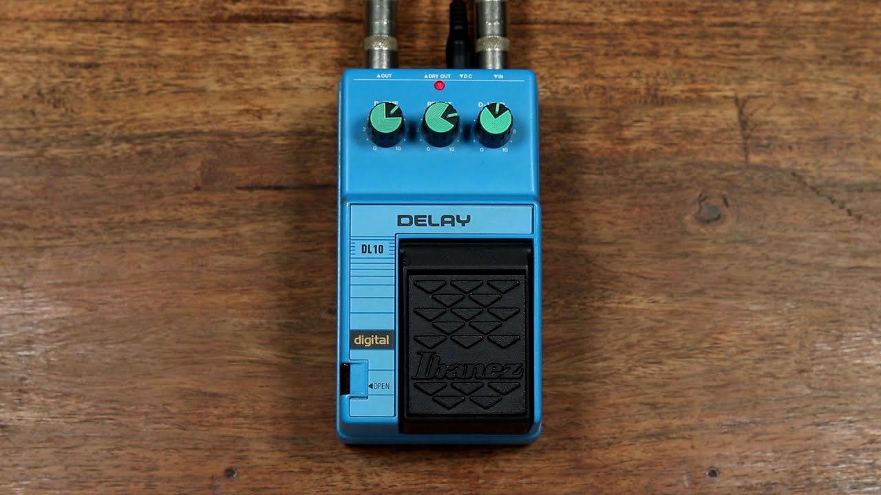 1980年代のデジタルディレイの実力は如何に？「Ibanez DL10 & YAMAHA
