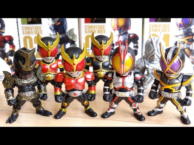 Review of all the secrets! Converge Kamen Rider 1st series, 5