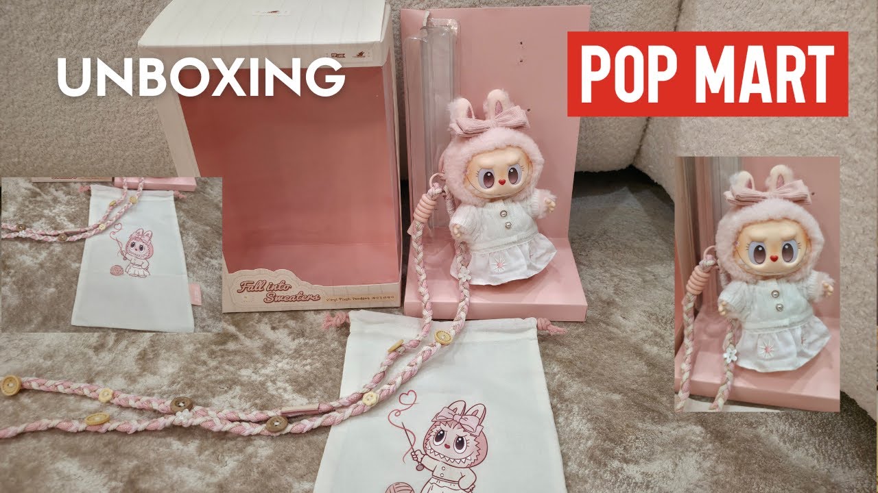 EXCLUSIVE MOKOKO LABUBU — Fall Into Sweaters Plush Unboxing