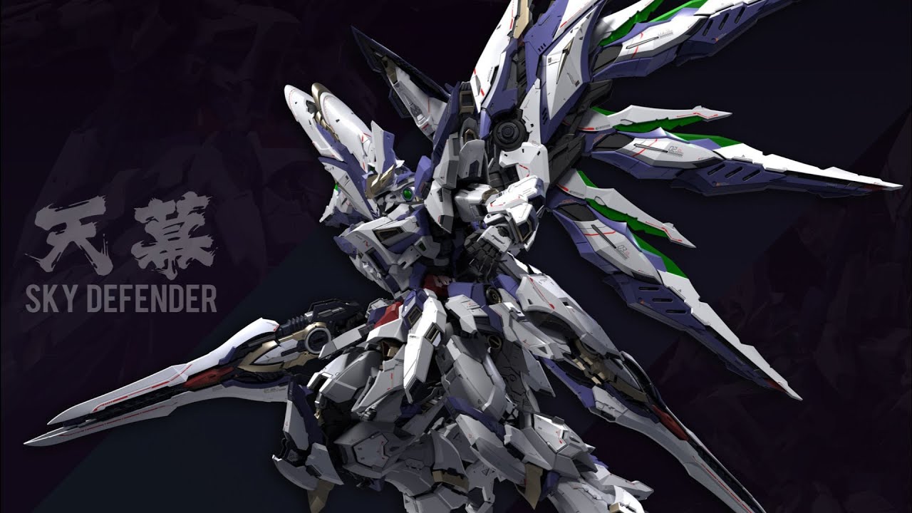 Einta Industries Level-Ultimate Sky Defender 1/72 Model Kit - YouTube