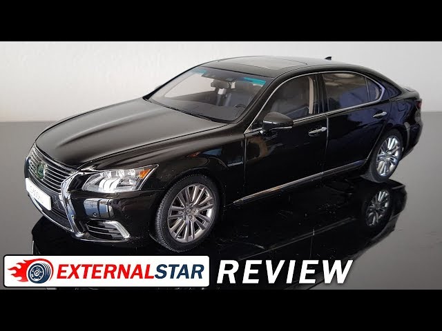 Lexus LS 600HL 2013 black 1:18 AUTOart | review - YouTube