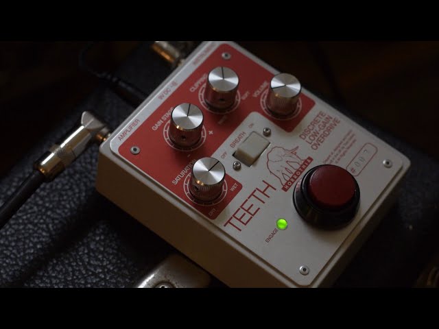 Horrothia FX TEETH Discrete Low-Gain Overdrive - Full Demo - YouTube