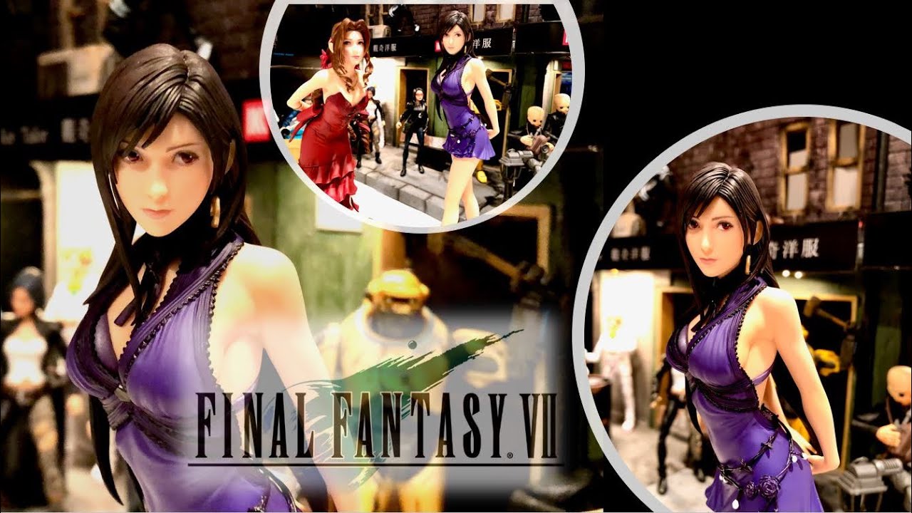 Final Fantasy 7 VII Remake Static Arts Tifa Lockhart Dress Ver