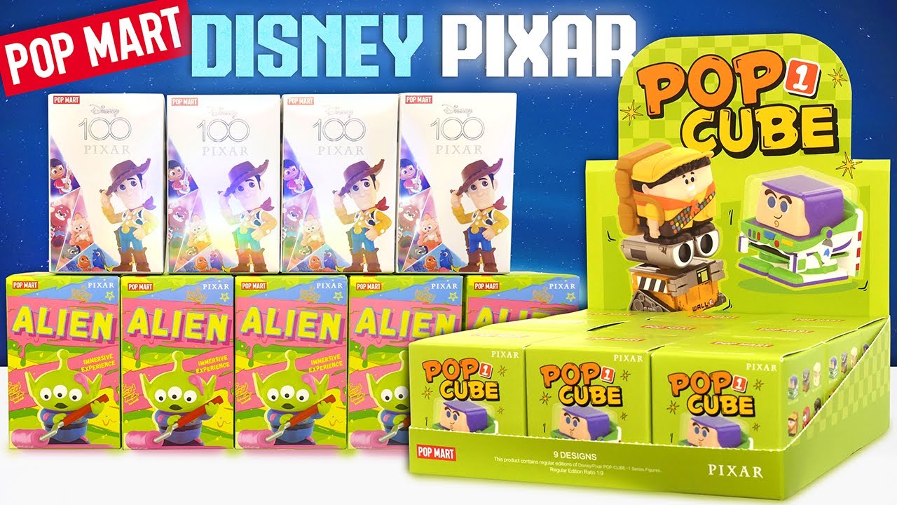 POP MART DISNEY 100th Anniversary Pixar | Pop Cube 1 | Alien