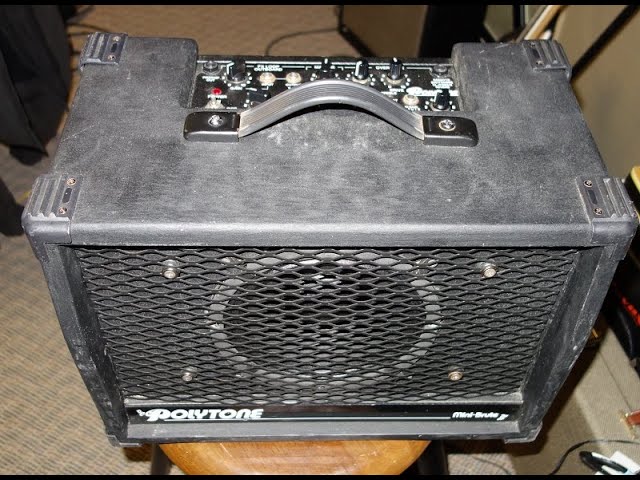 ジャズギター アンプ Polytone mini burute Ⅱ を全バラ・分解・修理