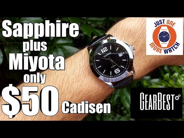 A Lot Of Watch For A Fiddy! Cadisen from Gearbest.com - YouTube