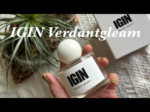 BTS JINくんの香水をレビュー！IGIN Verdant gleam Unboxing🍇 - YouTube