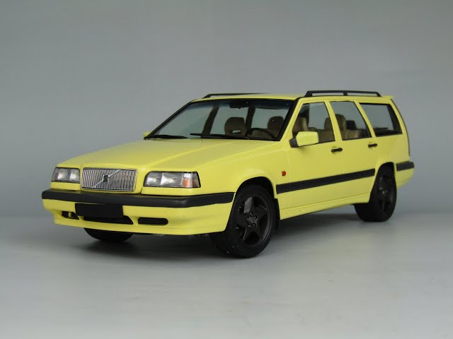 T-GARAGE店長がキットレビュー＆製作 タミヤ 1/24 ボルボ 850 ターボ